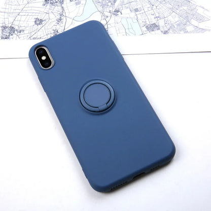 Luxury Soft Liquid Silicone Case For iPhone