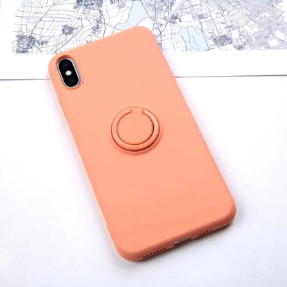 Luxury Soft Liquid Silicone Case For iPhone